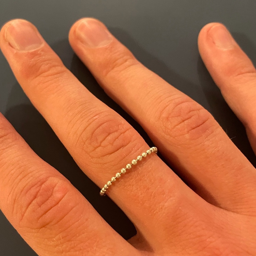 Custom Ball Chain Ring